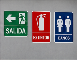 Otros: señalética y más
