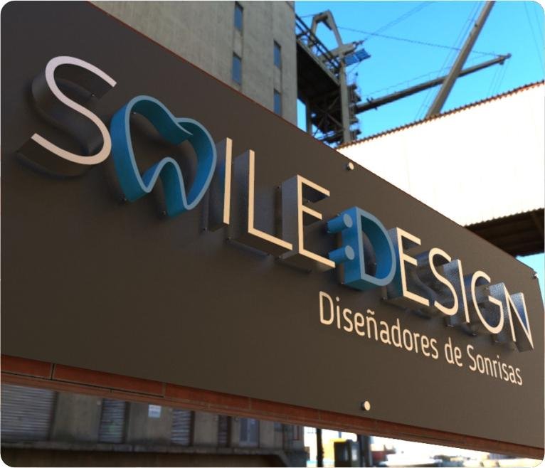 Letreros con letras sobresalientes 3D